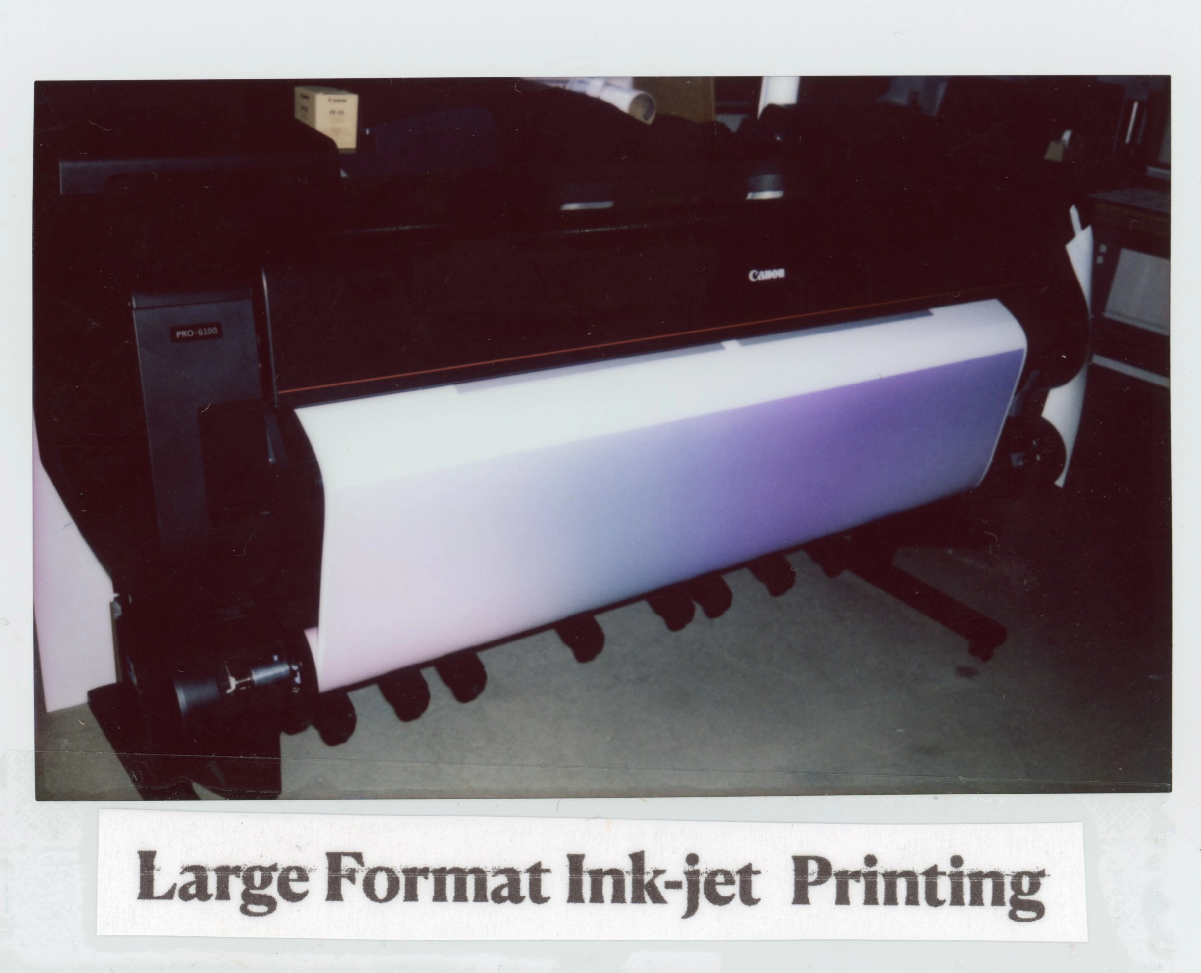 Large Format Ink-jet Printing